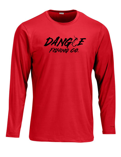 Dangle Text-Solid Long Sleeve